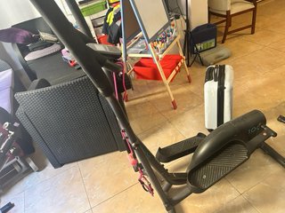 Cinta de correr, elíptica y Total Crunch