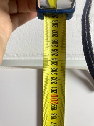 Puerta corredera 72.5x203cm + guía 205cm nueva.