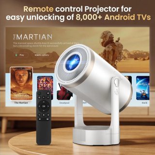 Proyector Portátil 4K Soporte 1080P