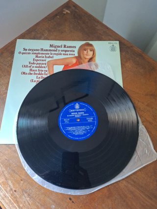 Vinilo Miguel Ramos - Órgano Hammond y Orquesta
