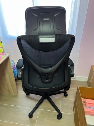 Silla de Oficina Ergonómica Negra