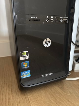 Ordenador de sobremesa HP Pavilion (sólo la torre)
