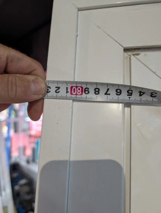 Puerta de aluminio con cristal
