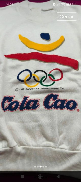 Sudadera Vintage Barcelona 92 Oficial