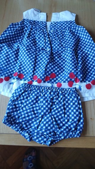 Abitino con culotte Prenatal 6-9 mesi