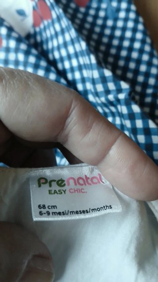 Abitino con culotte Prenatal 6-9 mesi