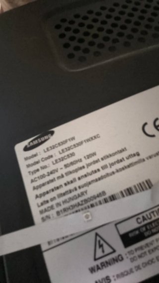 Televisor Samsung 32" FullHD 1080