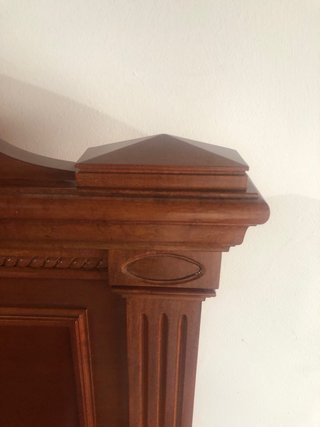 Cabecero de cama de madera