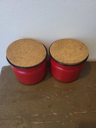 Set 2 Barattoli Vintage Riso Pasta
