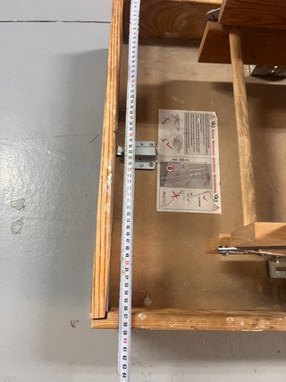 Escalera buhardilla pino plegable