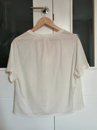 Camiseta Oysho Blanca Talla S