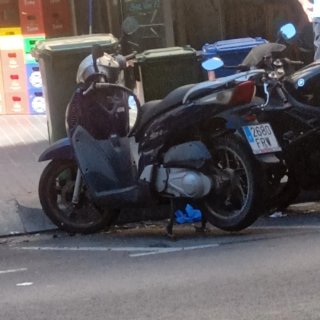 Honda SH Azul/Plata Scooter Automático
