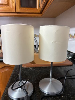 Juego de 2 lamparitas de mesa