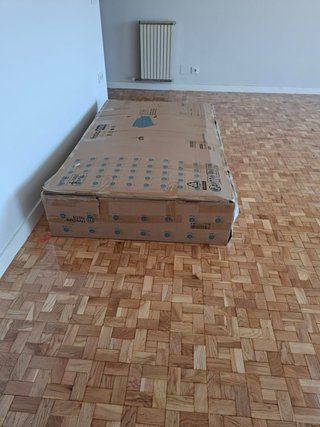 Sofá cama nórdico 3 plazas negro