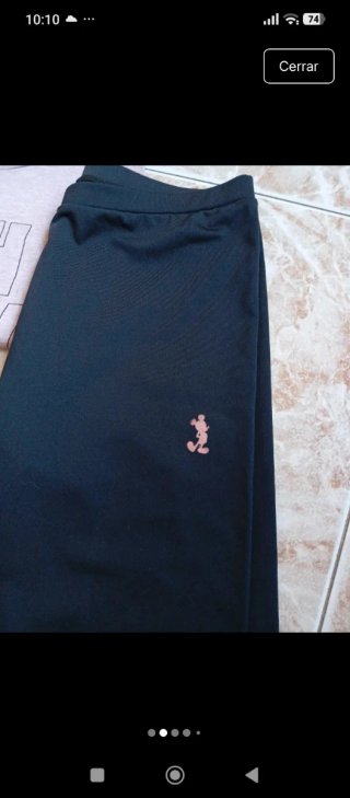 Conjunto deportivo top y pantalón