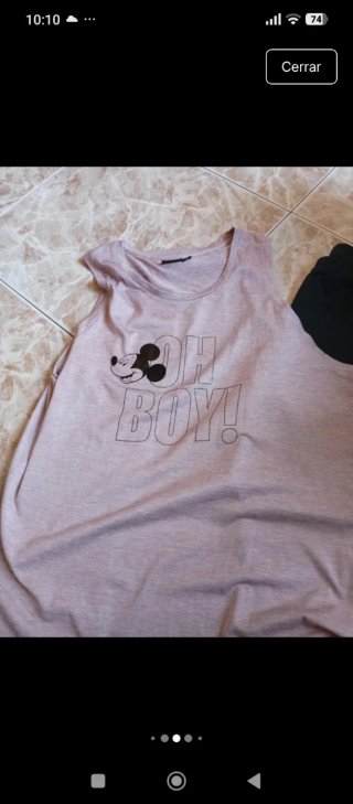 Conjunto deportivo top y pantalón