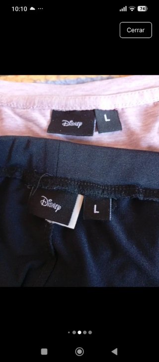 Conjunto deportivo top y pantalón