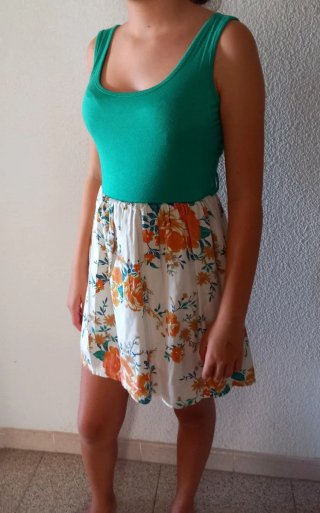 Talla 36/38 Vestido Pin Up verano talla S/M