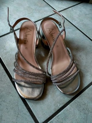 Sandali eleganti Alesya argento