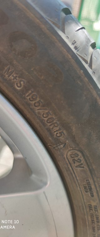 2 Llantas Ford Fiesta con Ruedas