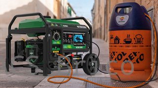 Generador Dual Propano - Gasolina NATURA 3500W - 230V