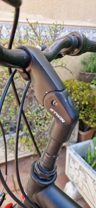 Bicicleta Montaña 45 FS Negra/Roja