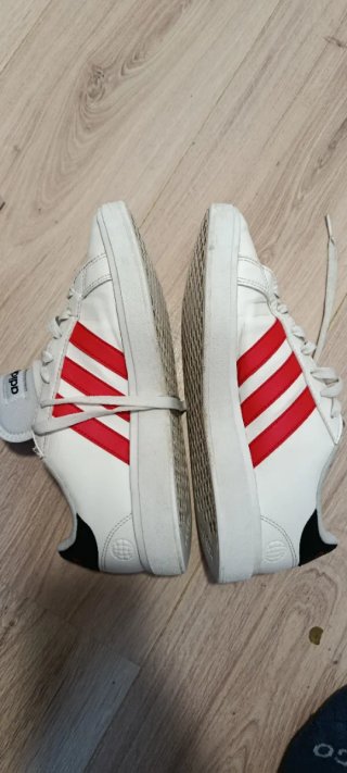 Zapatillas Adidas Clásicas Rojas Blancas