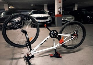 Bicicleta Btwin Blanca