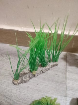 Lote decoración acuario pecera