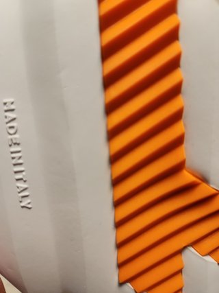 Zapatillas Hermes Blancas y Naranja Nuevas
