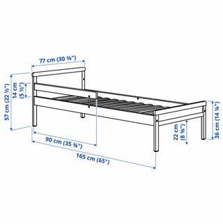 Cama infantil IKEA SNIGLAR 70x160 cm