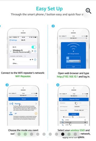 Repetidor WiFi Negro