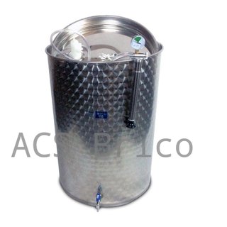 Depósito Inox Siempre Lleno 304 - 200 Litros - 530X1000