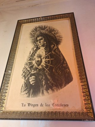 Virgen de los Coruñeses Lámina