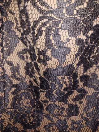 Abito donna elegante Sweet Miss nero/marrone