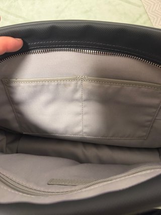 Mochila Bandolera Lacoste Negra