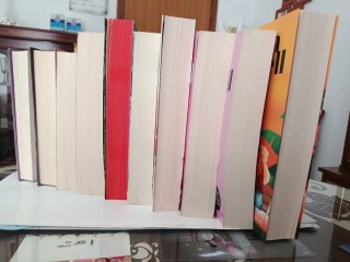 Libros de Megan Maxwell,solo leídos una vez.