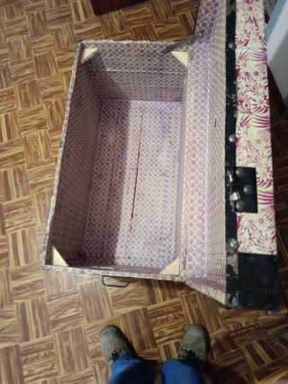 Baúl de madera en Fuencemillan