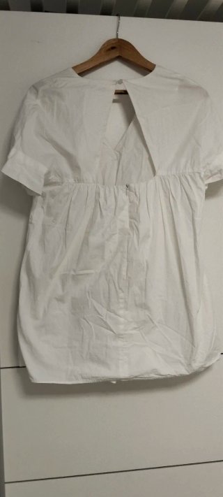 Vestido Zara Talla XS Blanco