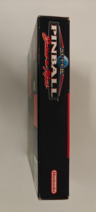 Super Pinball: Behind the Mask - Snes PAL Completo