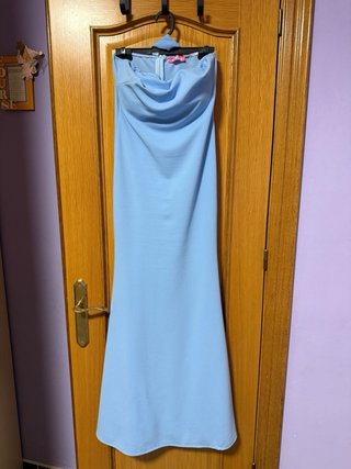 Vestido Sorellas Tulle Celeste