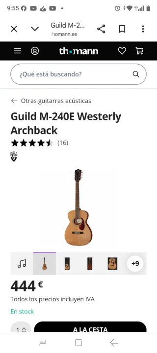 Guitarra Acústica Guild