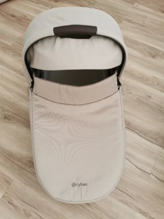 Capazo Cybex Cot S Lux + Burbuja de lluvia