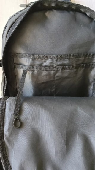 Superdry Sac Zaino Sportivo Nero Bianco