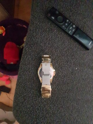 Reloj Guess Dorado Hombre Original