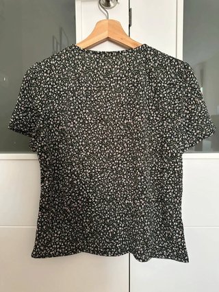 Camiseta Oysho flores S