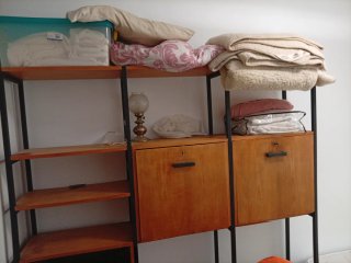 Mueble Comedor Vintage Madera y Metal