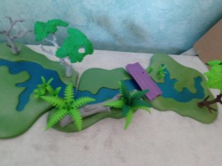 Playmobil Río para Belén con puente UU
