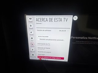 Smart TV LG 43” 4K UHD