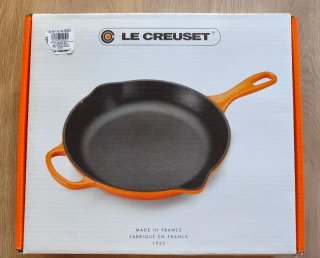 Le Creuset Sartén Hierro Fundido Negra y Roja